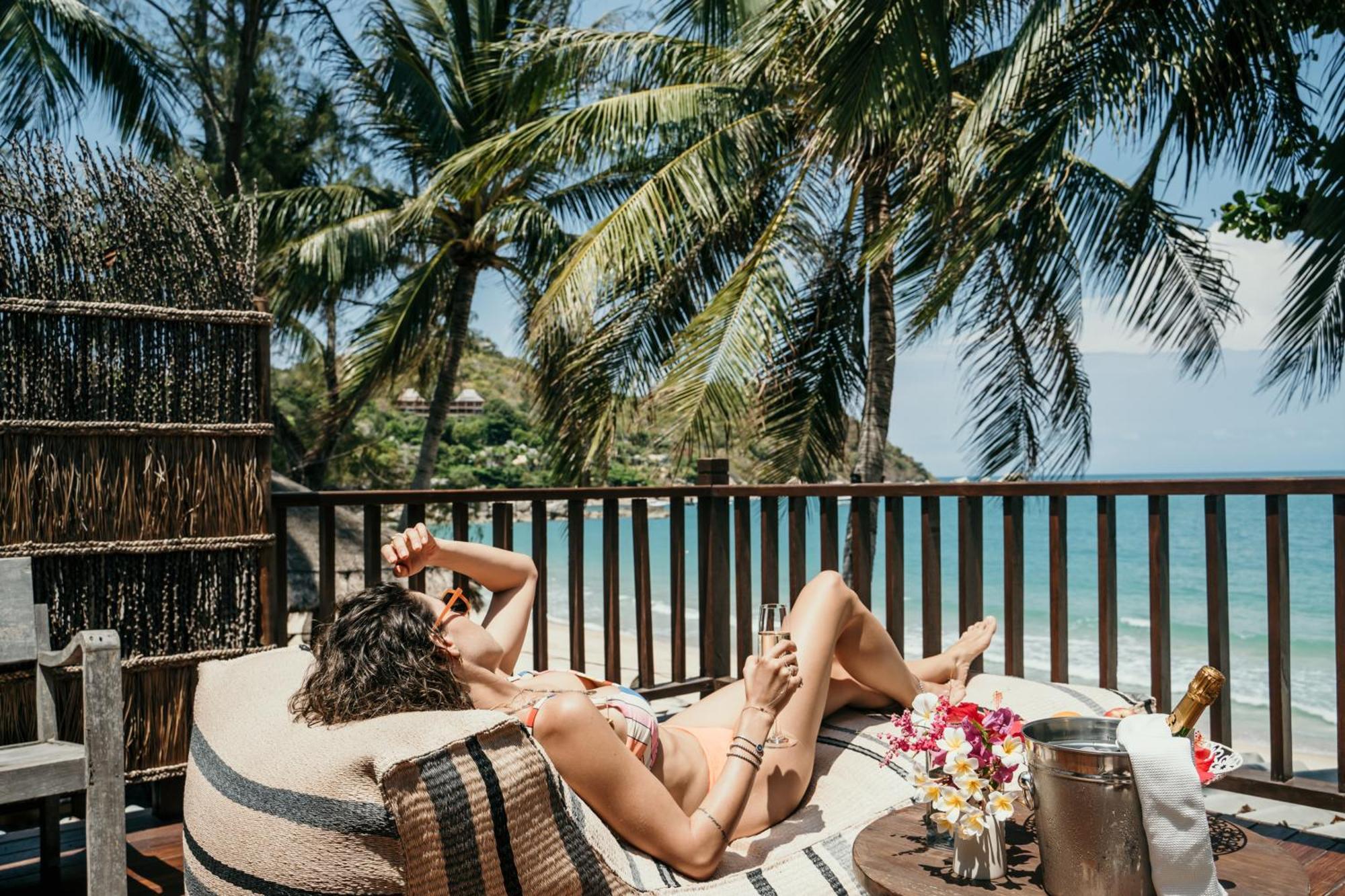 Sand In My Shoes Beach Loft Thong Nai Pan Noi Bagian luar foto